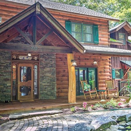 Lazy Bear Lodge Valle Crucis ภายนอก รูปภาพ