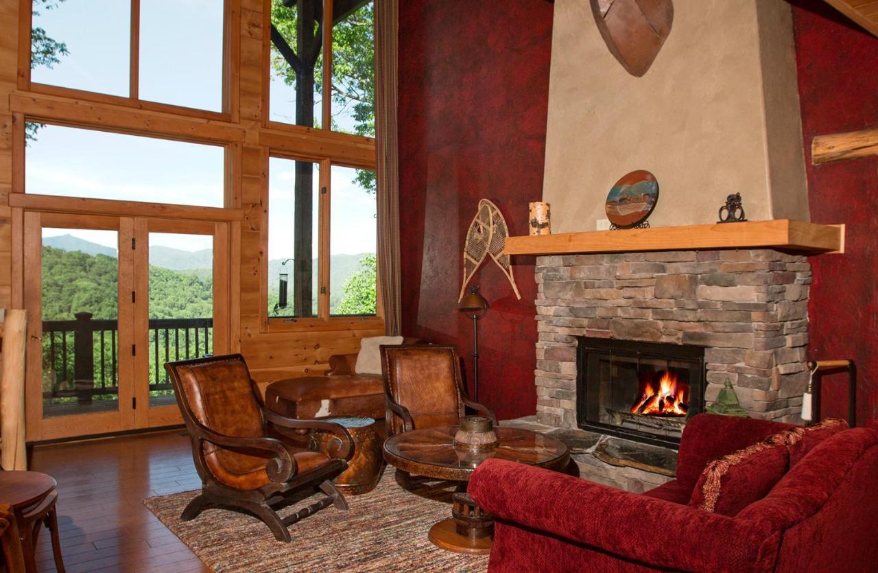 Lazy Bear Lodge Valle Crucis ภายนอก รูปภาพ