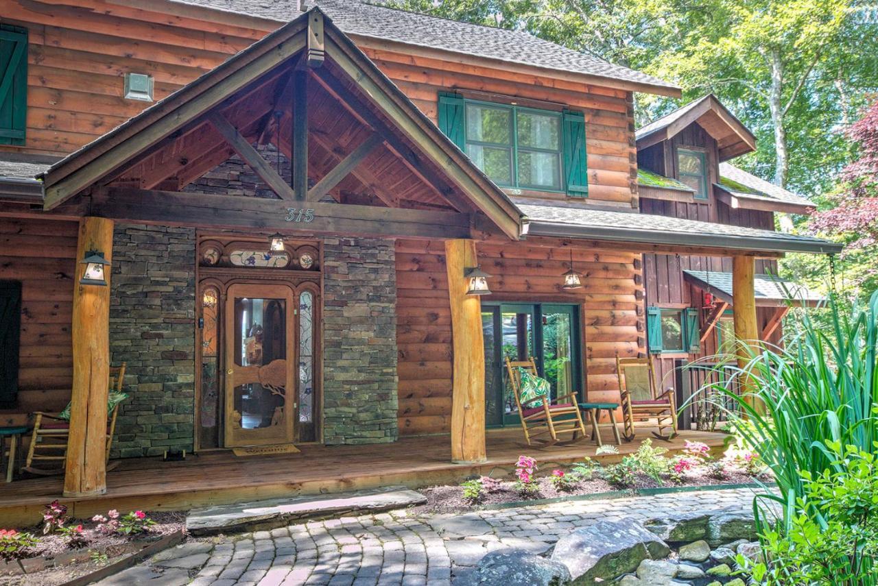 Lazy Bear Lodge Valle Crucis ภายนอก รูปภาพ